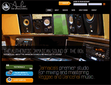 Tablet Screenshot of anchormixandmastering.com